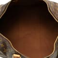 Miniatyrbillede 4 af 9: Pre-owned Louis Vuitton Monogram Keepall 45 Brown