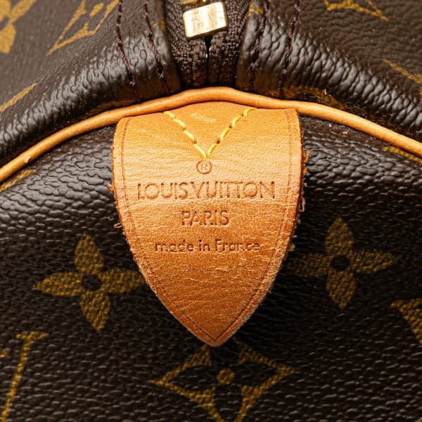 Pre-owned Louis Vuitton Monogram Keepall 45 Brown