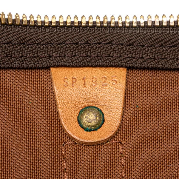 Pre-owned Louis Vuitton Monogram Keepall 45 Brown
