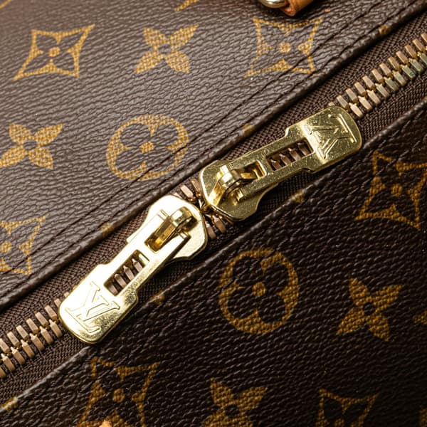 Pre-owned Louis Vuitton Monogram Keepall 45 Brown