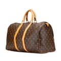 Miniatyrbillede 2 af 9: Pre-owned Louis Vuitton Monogram Keepall 45 Brown