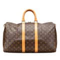 Miniatyrbillede 1 af 9: Pre-owned Louis Vuitton Monogram Keepall 45 Brown