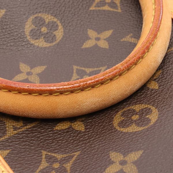 Pre-owned Louis Vuitton Monogram Keepall Bandouliere 50 Brown