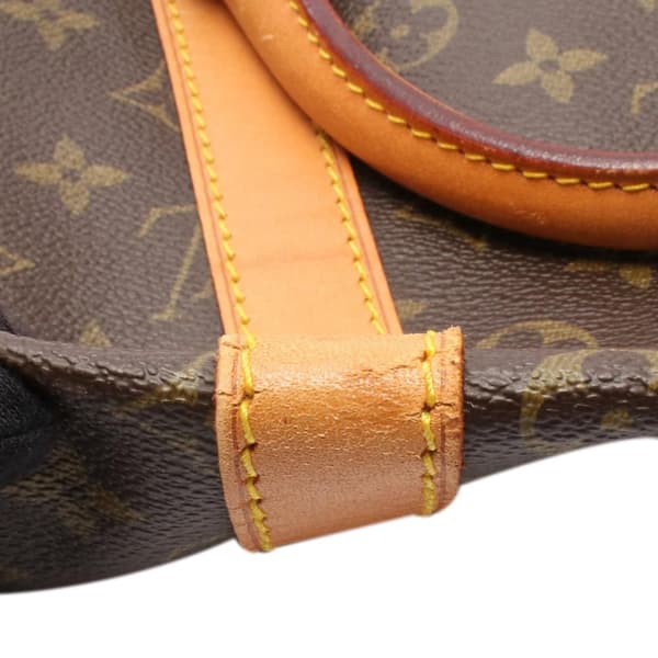 Pre-owned Louis Vuitton Monogram Keepall 55 Brown