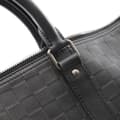 Miniatyrbild 9 av 10: Pre-owned Louis Vuitton Damier Infini Keepall Bandouliere 45 Black