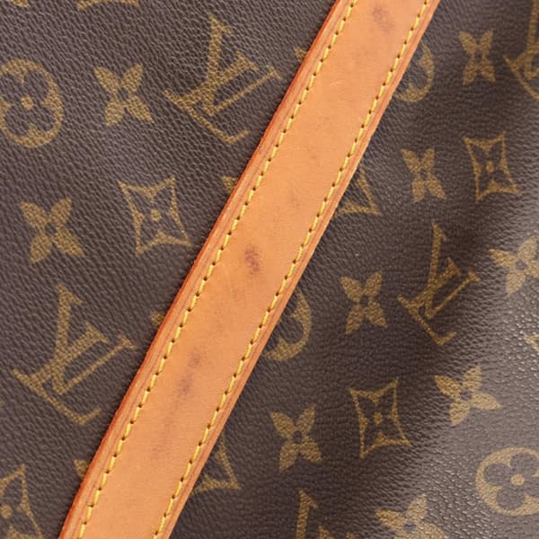 Pre-owned Louis Vuitton Monogram Keepall 50 Brown