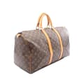 Miniatyrbillede 2 af 10: Pre-owned Louis Vuitton Monogram Keepall 50 Brown