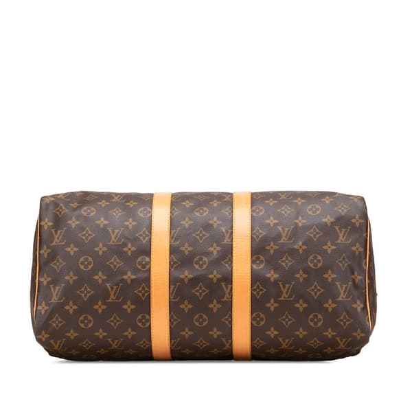 Pre-owned Louis Vuitton Monogram Keepall 45 Brown