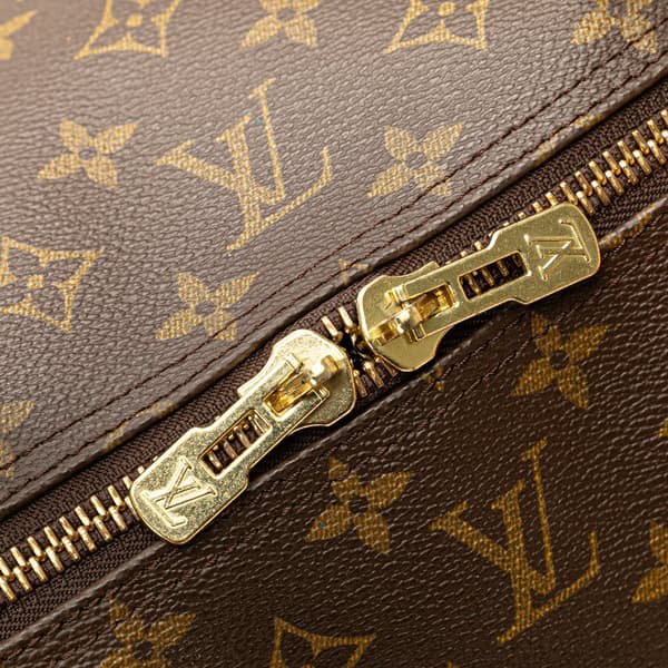 Pre-owned Louis Vuitton Monogram Keepall 60 Brown