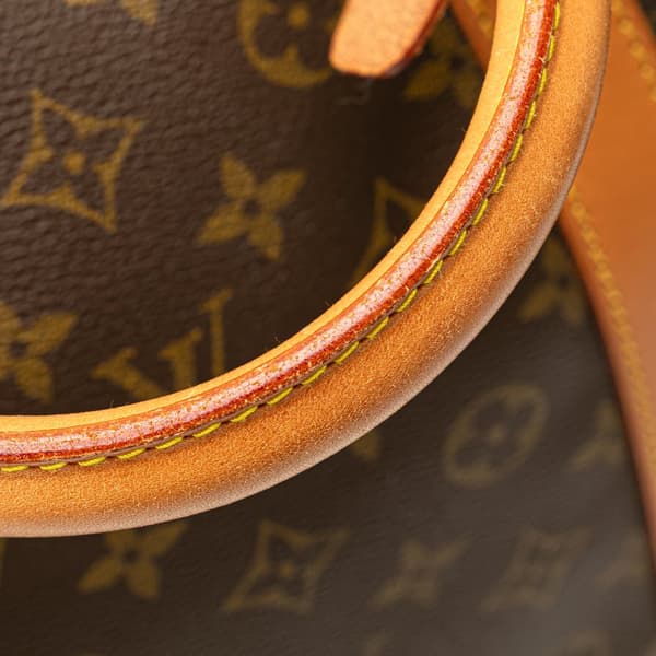 Pre-owned Louis Vuitton Monogram Keepall 60 Brown