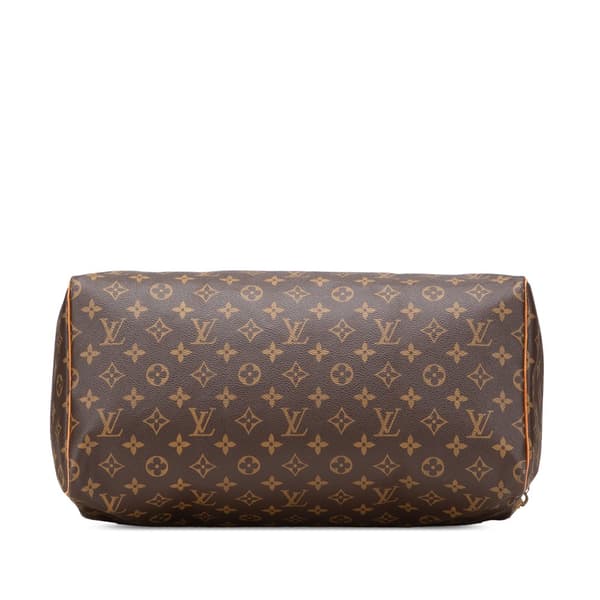 Pre-owned Louis Vuitton Monogram Speedy 40 Brown