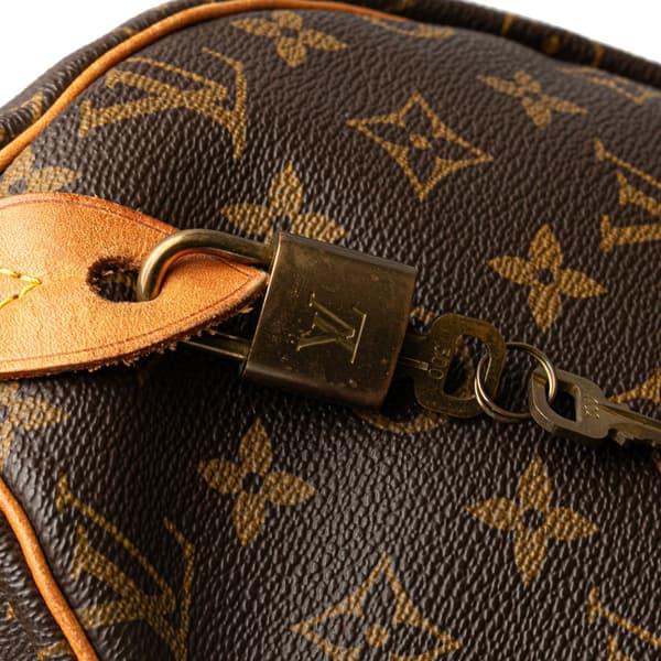 Pre-owned Louis Vuitton Monogram Speedy 40 Brown