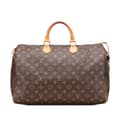 Miniatyrbillede 1 af 9: Pre-owned Louis Vuitton Monogram Speedy 40 Brown