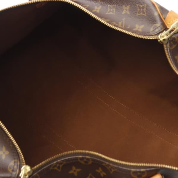 Pre-owned Louis Vuitton Monogram Keepall 50 Brown