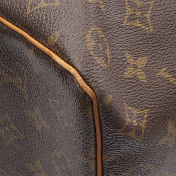 Pre-owned Louis Vuitton Monogram Keepall 50 Brown
