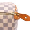Miniatyrbillede 7 af 10: Pre-owned Louis Vuitton Damier Azur Speedy 30 White
