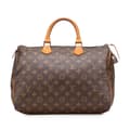 Miniatyrbillede 1 af 10: Pre-owned Louis Vuitton Monogram Speedy 35 Brown
