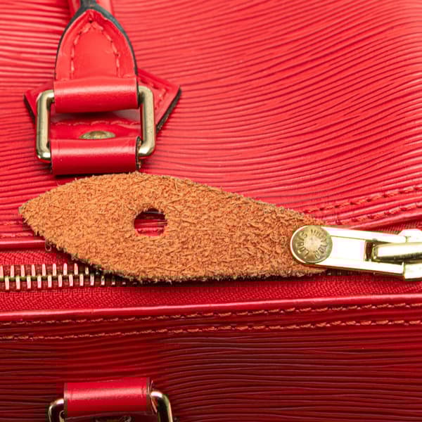 Pre-owned Louis Vuitton Epi Speedy 25 Red