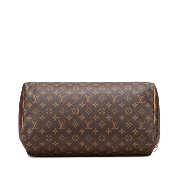 Pre-owned Louis Vuitton Monogram Speedy 40 Brown