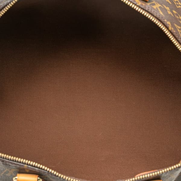 Pre-owned Louis Vuitton Monogram Speedy 40 Brown