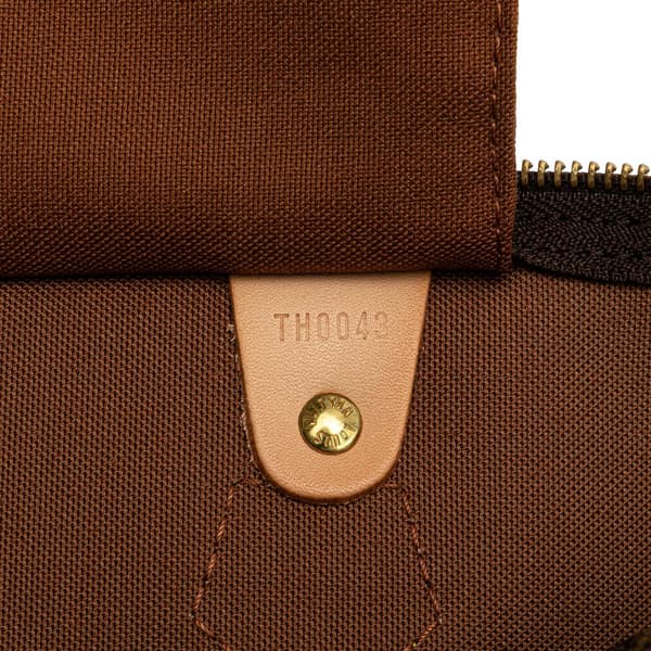 Pre-owned Louis Vuitton Monogram Speedy 40 Brown