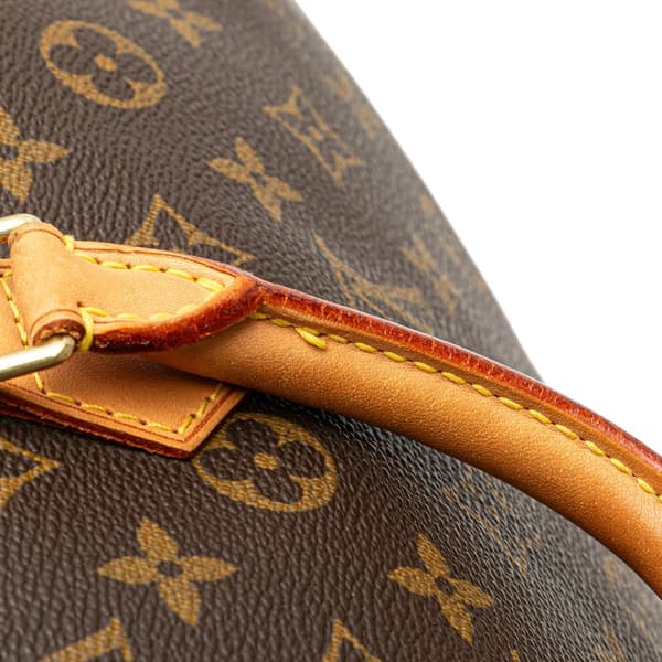 Pre-owned Louis Vuitton Monogram Speedy 40 Brown