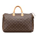 Miniatyrbillede 1 af 10: Pre-owned Louis Vuitton Monogram Speedy 40 Brown