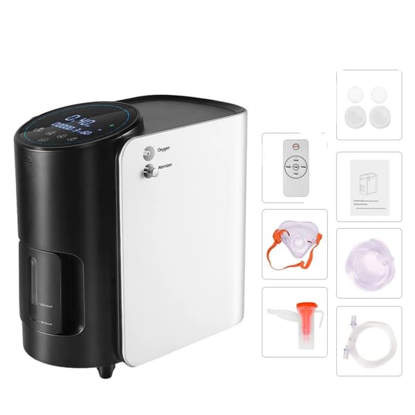 Kannettava happikonsentraattori, 14W teho, jopa 7L/min happitoimitus,101W, EU