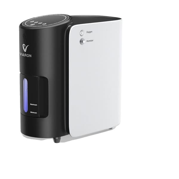 Happikoncentraattori, 1 l/min virtausnopeus, 90 % pitoisuus,101, EU-plugi