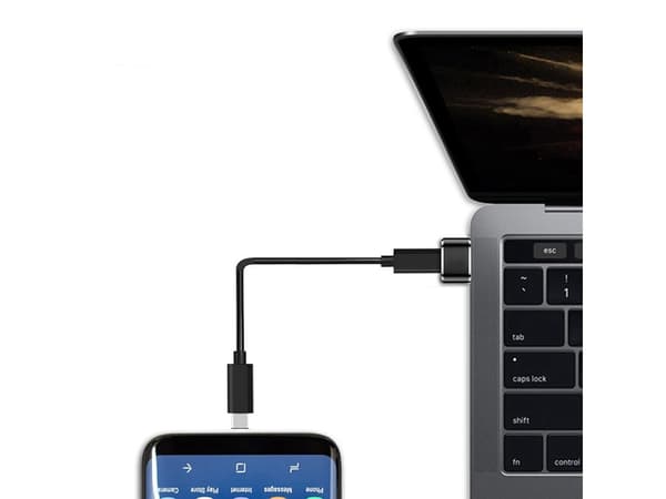 USB 2.0 - USB-C - OTG-sovitin