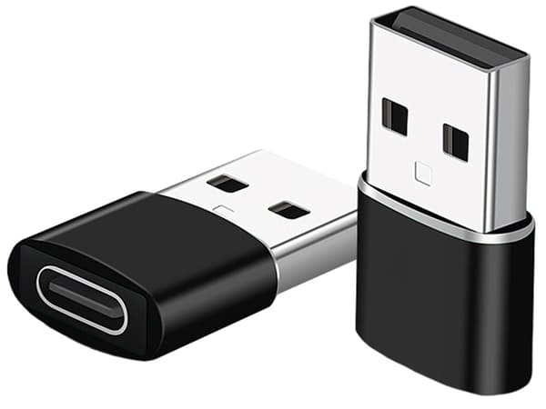 USB 2.0 - USB-C - OTG-sovitin