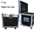 Miniatyrbild 2 av 2: LED-rörligt huvudljus, RGBW-färgblandning, zoomfunktion, 1 Flightcase 2in1