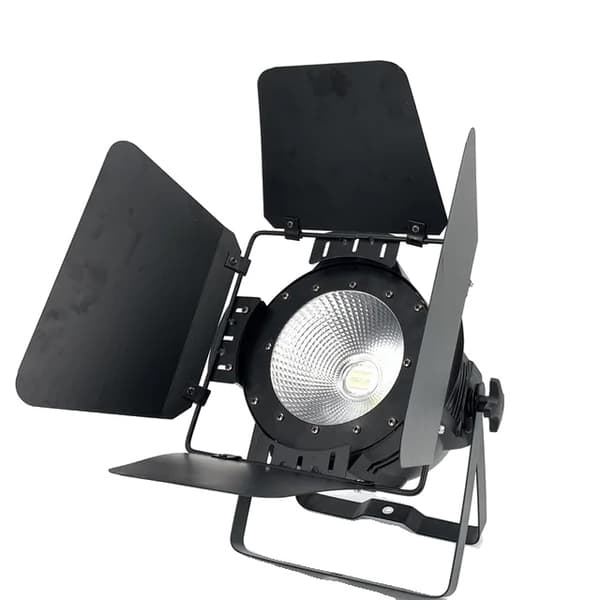 LED Par Scenljus, 200W Effekt, RGBWA UV Färgblandning, 6i1 med dörr