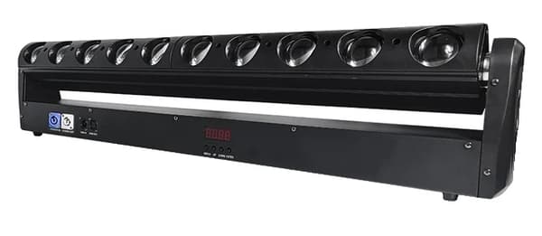 RGBW LED-stribestråle-bevægeligt hovedlys, 10X40W, Professionelt DJ-udstyr, 1PCS, EU-stik