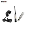 Miniatyrbillede 2 af 2: Trådløs DMX512-sender, 300m Kontrolområde, 126 Kanaler,EU Stik, Transmitter Modtager