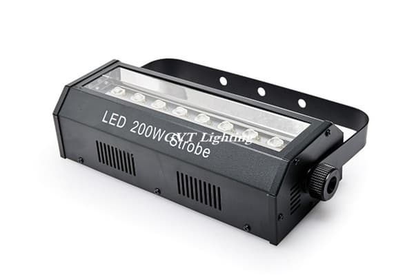 DMX Strobe Light, 200W Effektutgång, Professionell Scenbelysning, Mångsidig för DJ och Evenemang