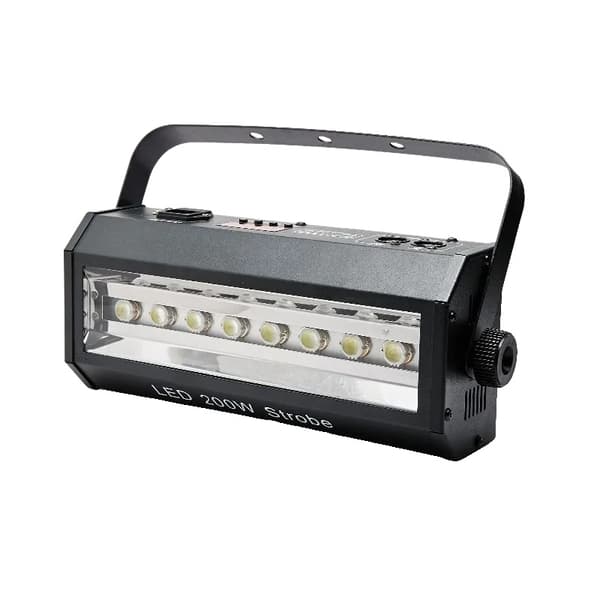 DMX Strobe Light, 200W Effektutgång, Professionell Scenbelysning, Mångsidig för DJ och Evenemang