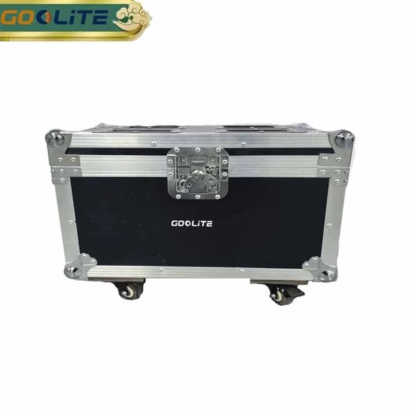 Rörlig Huvudscenbelysning, 10x40W Effekt, Mångsidiga Kontrolllägen,2i1 FlightCase endast