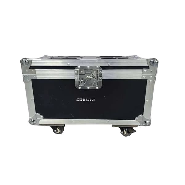 Bevægelseshoved Scene Lys, 10x40W Effekt, Alsidige Kontrolmuligheder,2i1 FlightCase kun