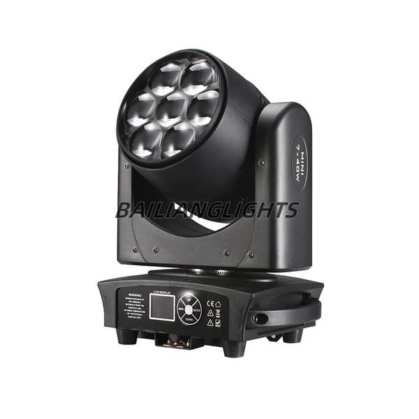 Scenebelysningseffekt, 350W strøm, RGBW 4-i-1 LED-kilde,1 stk i kassen, EU-stik