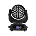 Miniatyrbild 1 av 2: LED Wash Moving Head-lampa, 36X18W RGBWA UV, DMX 12/18 kanaler,EU-kontakt, 1 st 36X18W