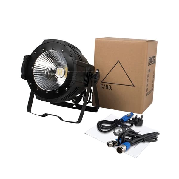 LED Scenljus, 200W RGBACL 6in1, 69° Strålvinkel,EU-kontakt, Endast gammal RGBWAUV