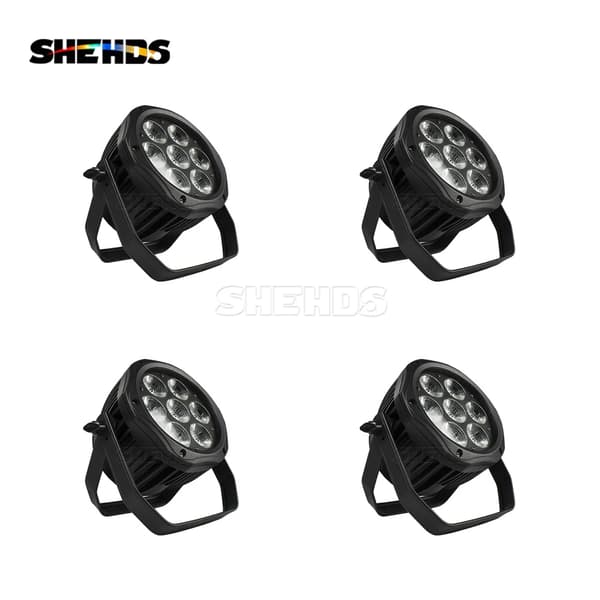 LED-lavavalot, 126W teho, IP65 vesitiivis,EU-pistoke, 4 kpl IP65 7x18W