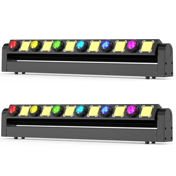 Stagebelysningsstang, 60W stråleeffekt, RGB vaskeeffekt,EU-stik, ZQ06135