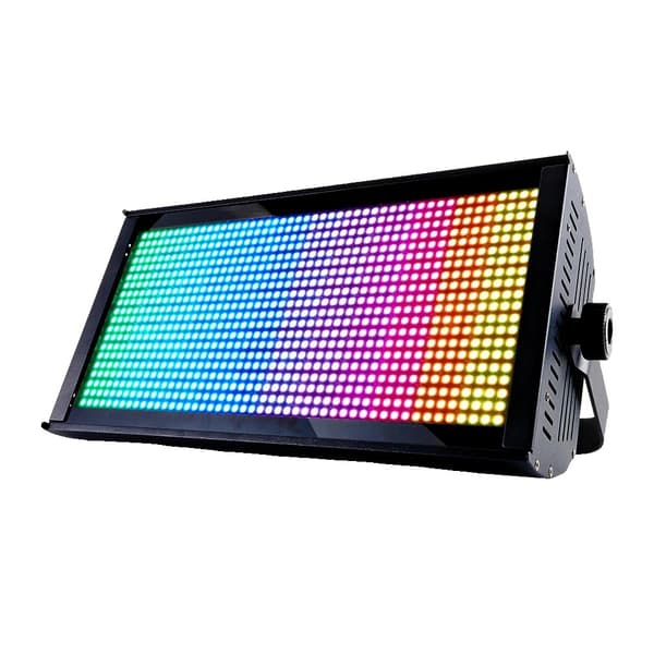 LED Strobelys, 200W RGB-pixlar, dynamiska blixteffekter,200W Ficklampa, EU-kontakt