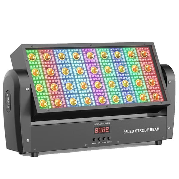 Scene Par Lys, 36 Varm Hvide LED'er, 648 RGB LED'er,EU-stik, ZQ06133