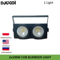 Miniatyrbillede 2 af 2: 200W COB Blinder Lys, Kolde & Varme Hvide Muligheder, DMX Kontrol,1 Lys