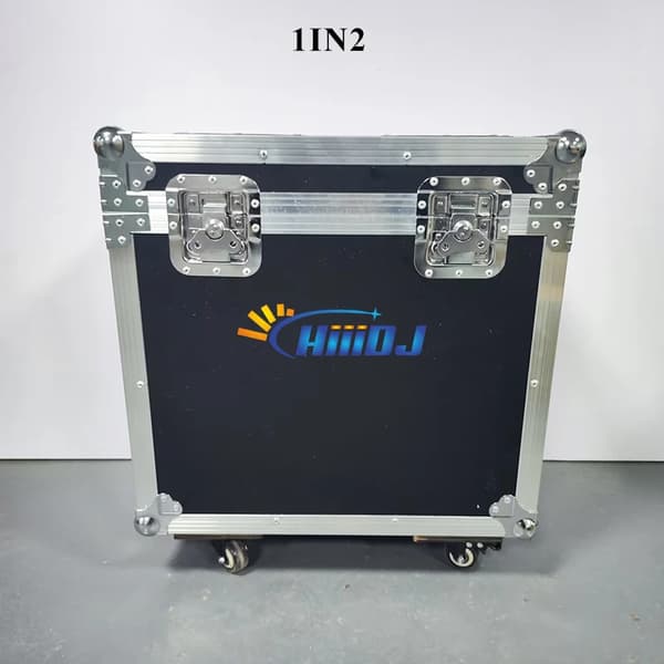 LED Rörligt Huvudbelysning, DMX512 Kontroll, AC90-240V Spänning,1 Flight case Endast, 19x40w