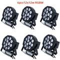 Miniatyrbild 2 av 2: LED Scenbelysning, 90W Effekt, DMX Kontroll,6pcs12x12w rgbw, EU