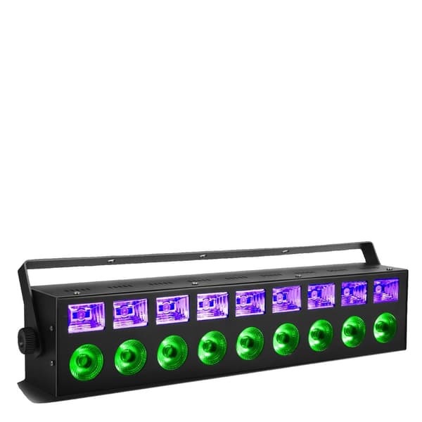 RGBW + UV LED Väggtvättslampa, 60W Effekt, DMX Kontroll,EU
